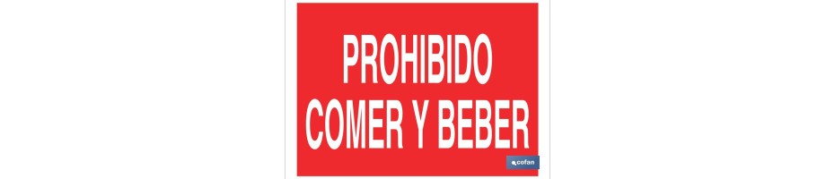 Prohibido comer y beber