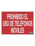 Prohibido el uso de teléfonos móviles