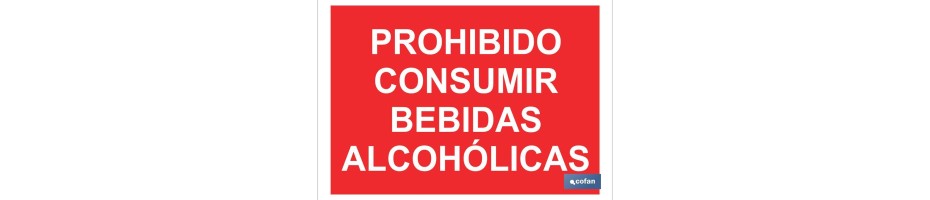 Prohibido consumir bebidas alcohólicas