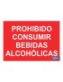 Prohibido consumir bebidas alcohólicas