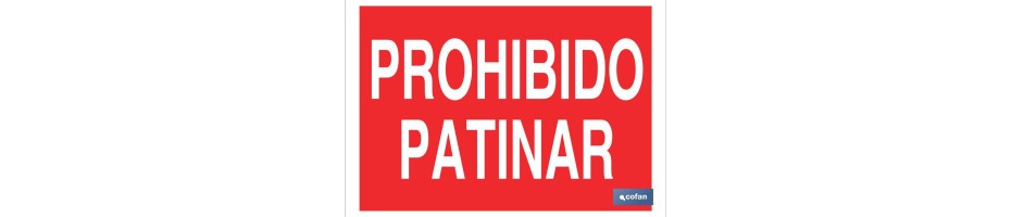Prohibido patinar