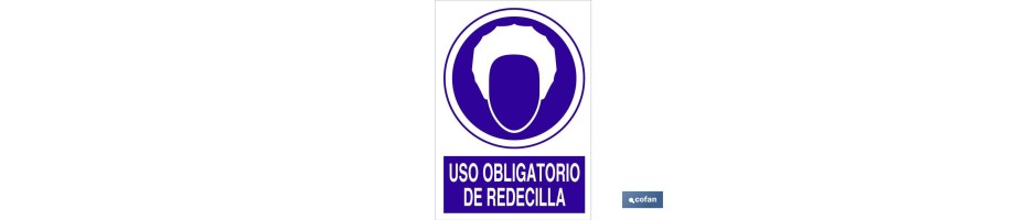 Uso obligatorio de redecilla