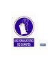 Uso obligatorio de guantes