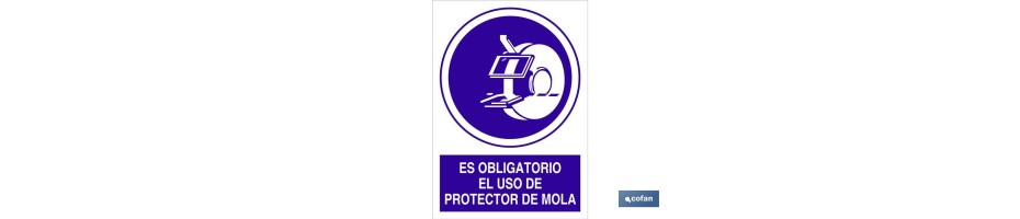 Es obligatorio el uso de protector de mola