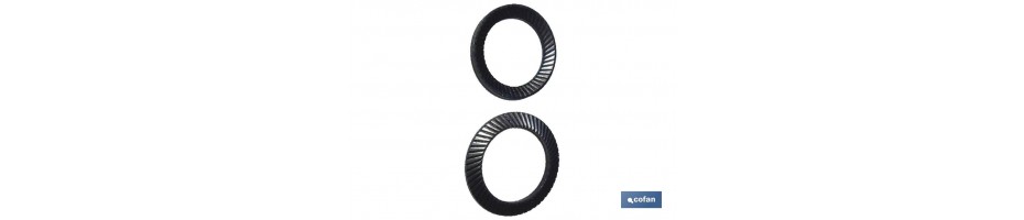 Arandela Cónica Estriada Tipo AET