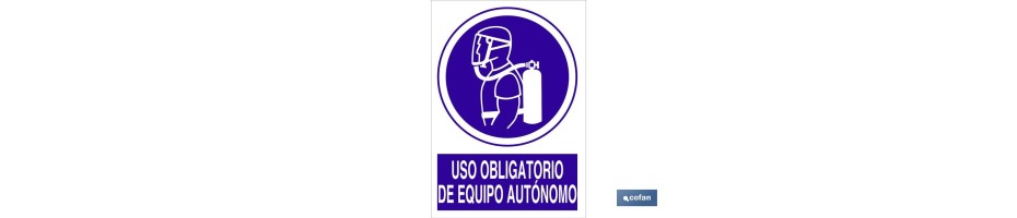 Uso obligatorio de equipo autónomo