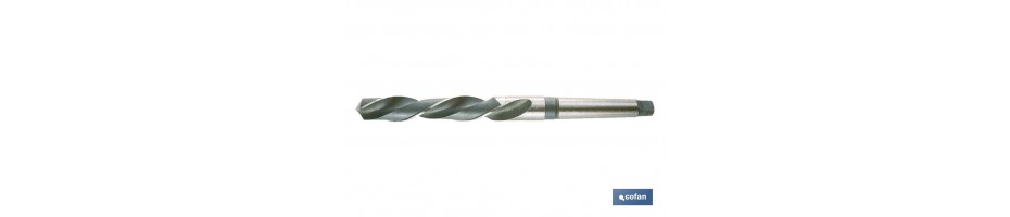 Brocas mango cónico HSS - DIN 345N