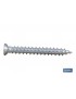 Tornillo Cabeza Plana Torx Anclaje Especial Hormigón. ZINCADO BLANCO SIN CROMO 6