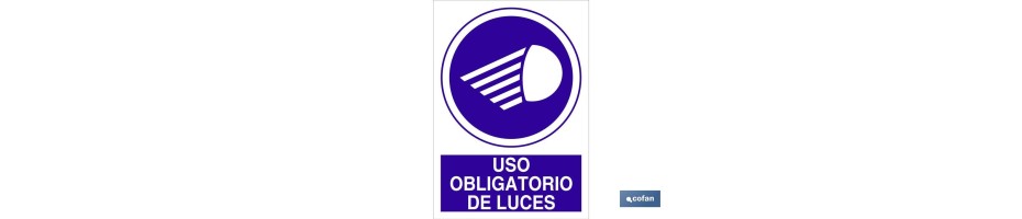 Uso obligatorio de luces