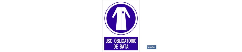 Uso obligatorio de la bata