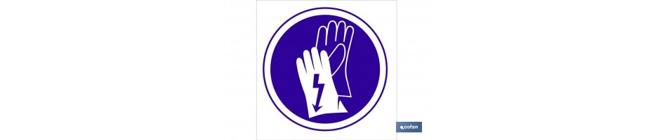 Obligatorio guantes Electricos
