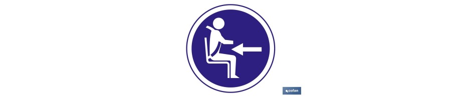 Obligatorio cinturon de seguridad