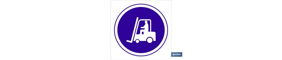 Obligatorio paso carretillas