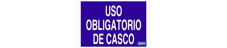 Uso obligatorio de casco