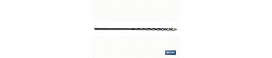 Brocas percutora para muros estándar extralarga