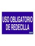 Uso obligatorio de redecilla