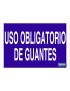 Uso obligatorio de guantes
