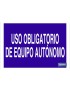 Uso obligatorio de equipo autónomo