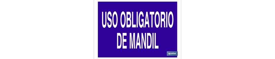 Uso obligatorio de mandil