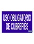Uso obligatorio de cubrepiés