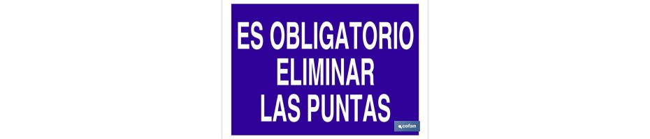 Es obligatorio eliminar las puntas
