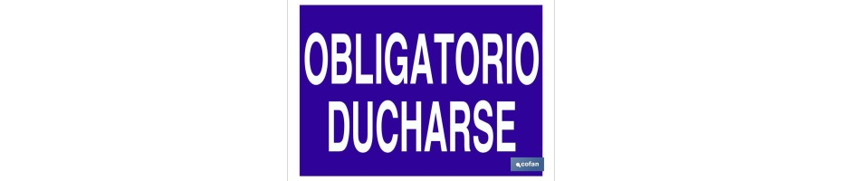 Obligatorio ducharse