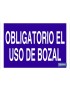 Obligatorio el uso de bozal