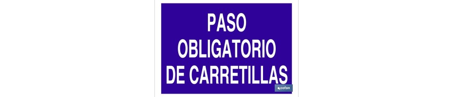 Paso obligatorio de carretillas