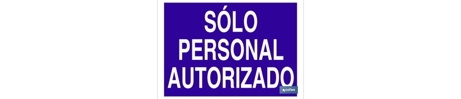 Solo personal autorizado