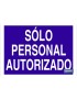 Solo personal autorizado