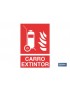 Carro Extintor Pictograma + Texto