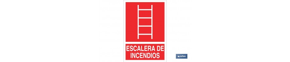 Escalera de incendios