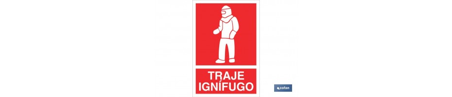 Traje ignifugo