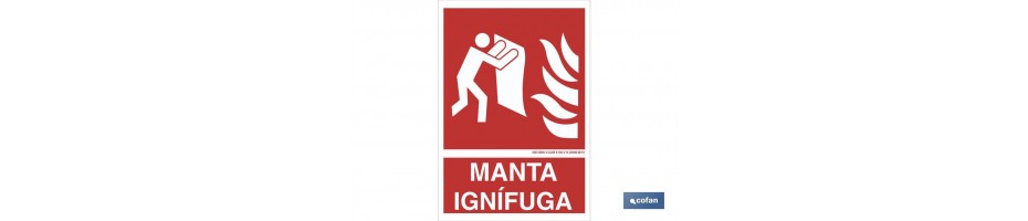Manta ignifuga