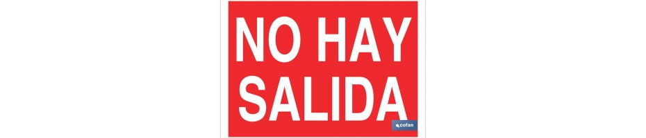 No hay salida