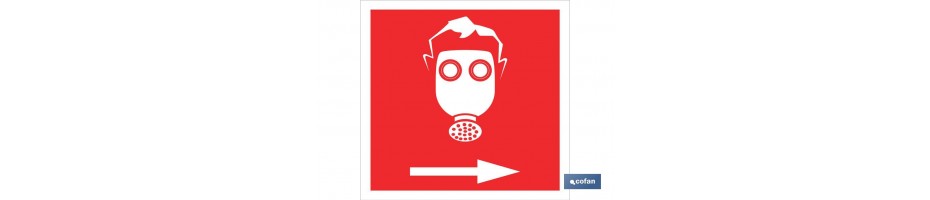 Máscara Respirador derecha