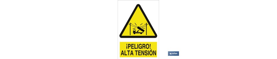 ¡Peligro! alta tensión
