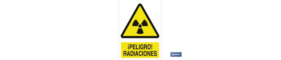 ¡Peligro! radiaciones