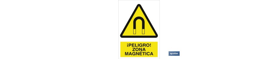 ¡Peligro! zona magnética