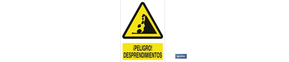 ¡Peligro! desprendimientos