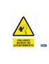 ¡Peligro! riesgo de atrapamiento