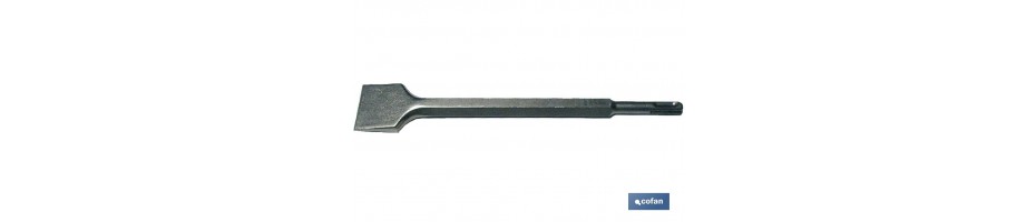 Accesorios para Martillos con SDS PLUS Cincel Ancho