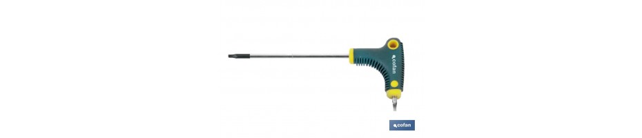 Destornilladores Mango en T Punta Torx