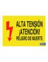 Alta tensión atención peligro de muerte