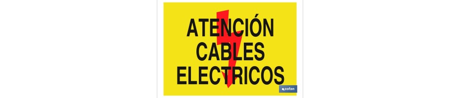 Atención cables eléctricos