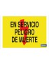 En servicio peligro de muerte