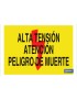 Alta tensión atención peligro de muerte