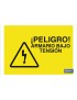 Peligro armario bajo tensión