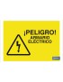 Peligro armario eléctrico