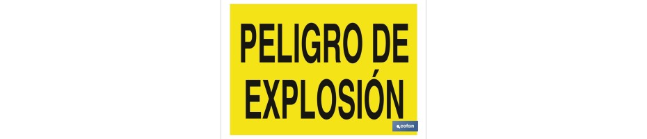 Peligro de explosión